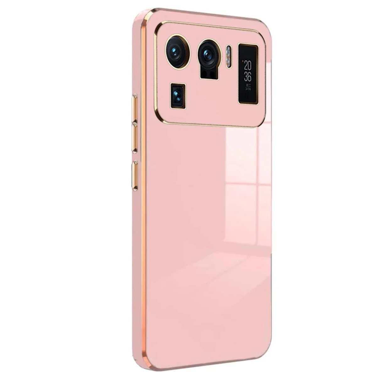 Newface Xiaomi Mi 11 Ultra Kılıf Volet Silikon - Pembe
