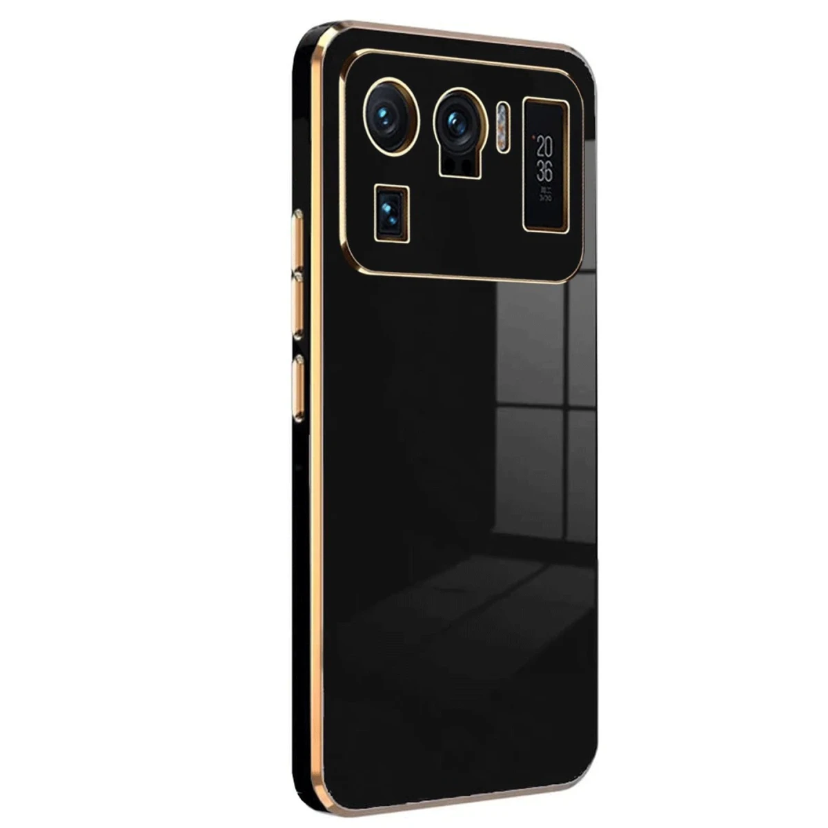 Newface Xiaomi Mi 11 Ultra Kılıf Volet Silikon - Siyah — görsel 4