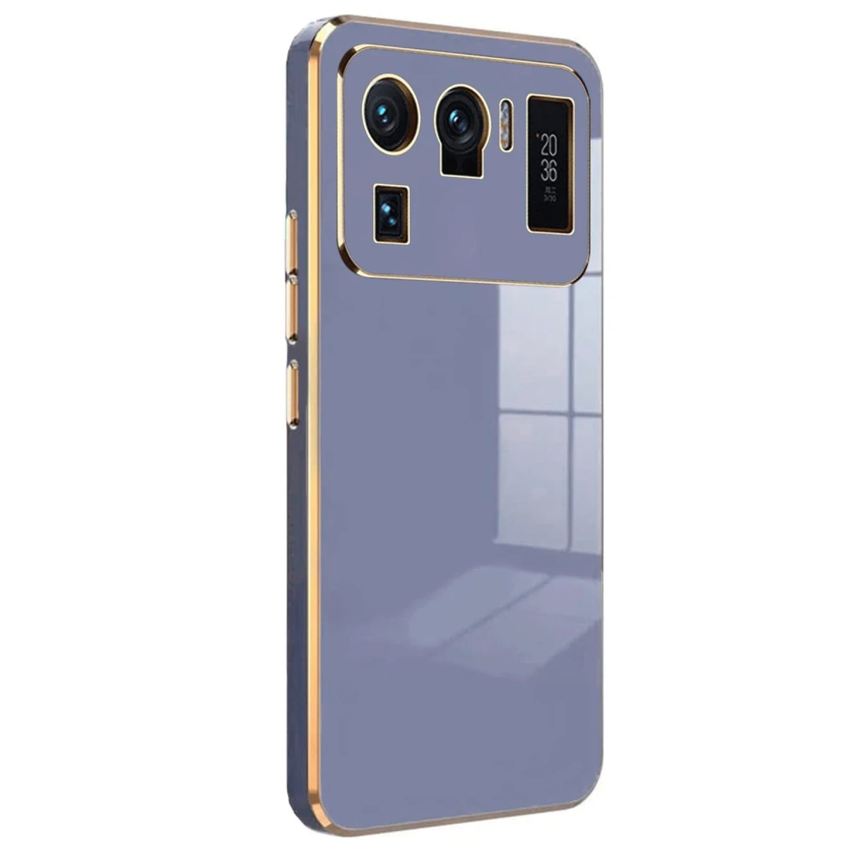 Newface Xiaomi Mi 11 Ultra Kılıf Volet Silikon - Mavi