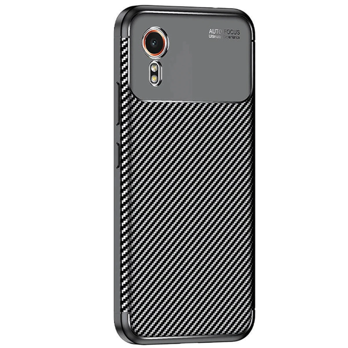 Newface Samsung Galaxy XCover 7 Kılıf Auto Focus Karbon Kapak - Siyah — görsel 6
