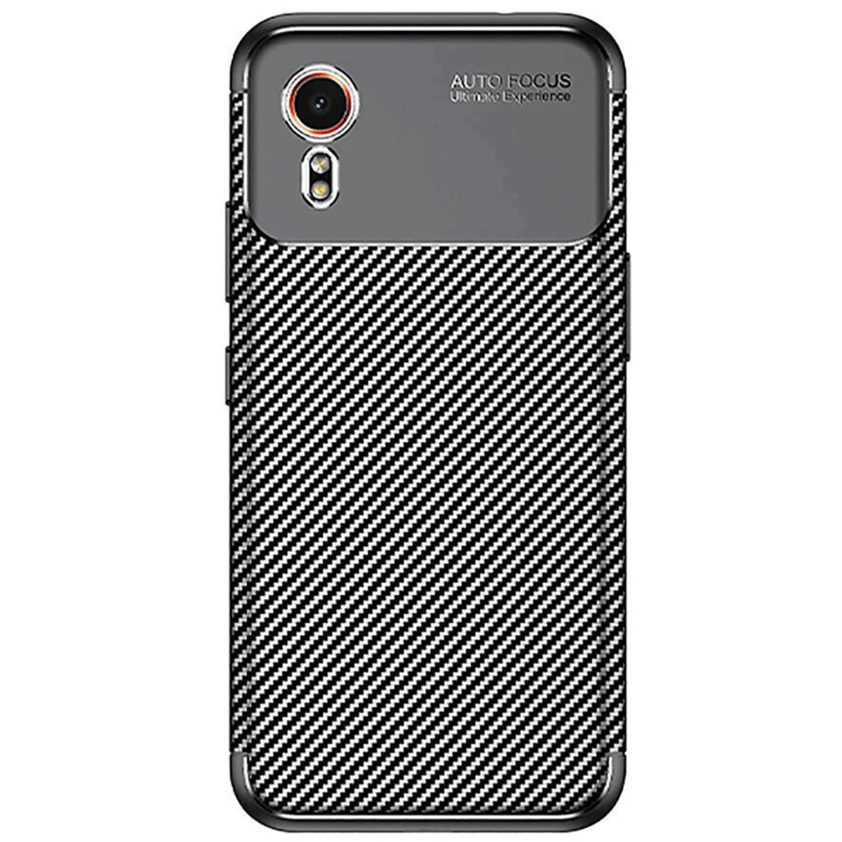 Newface Samsung Galaxy XCover 7 Kılıf Auto Focus Karbon Kapak - Siyah — görsel 7