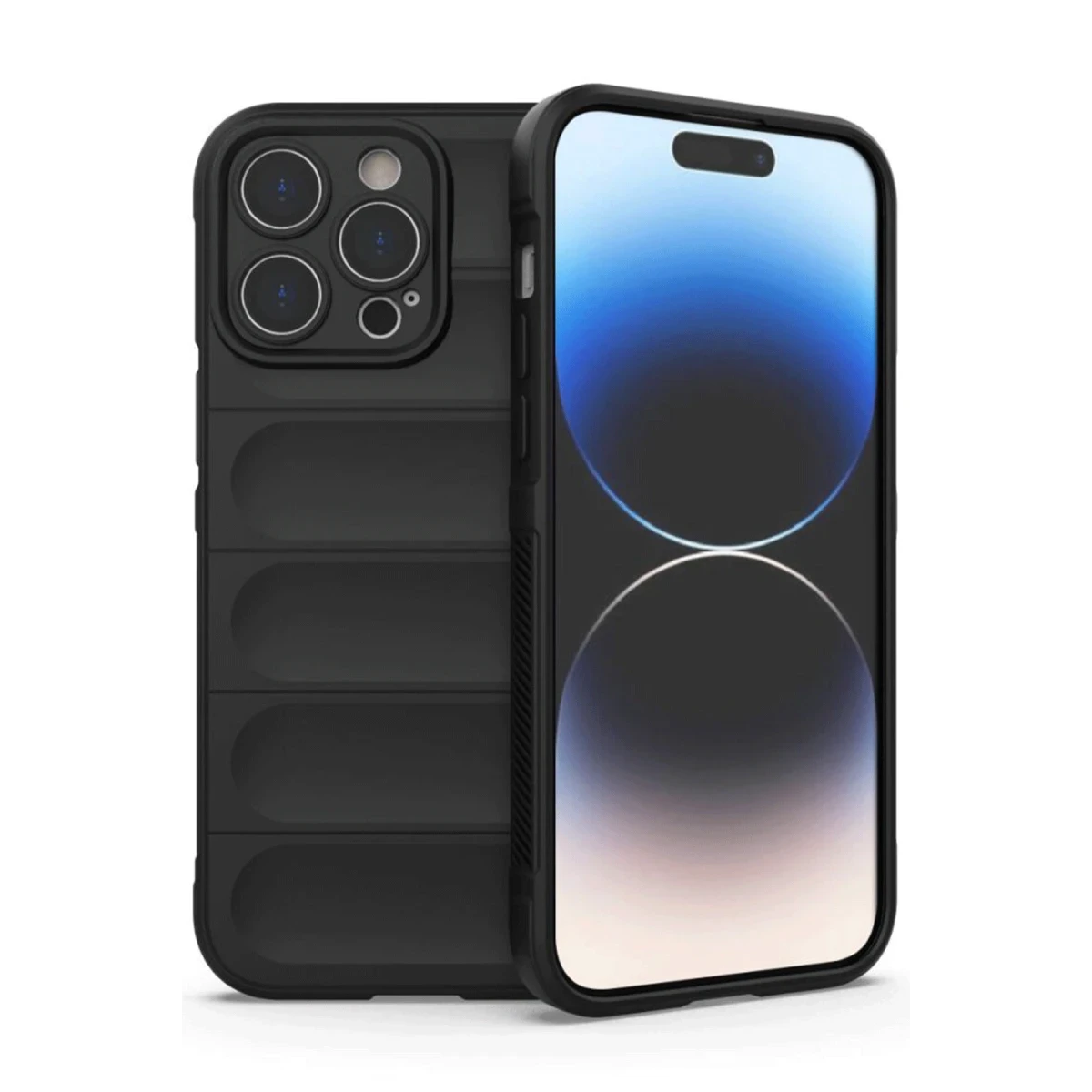 Newface Apple iPhone 14 Pro Max Kılıf Optimum Silikon - Siyah — görsel 6