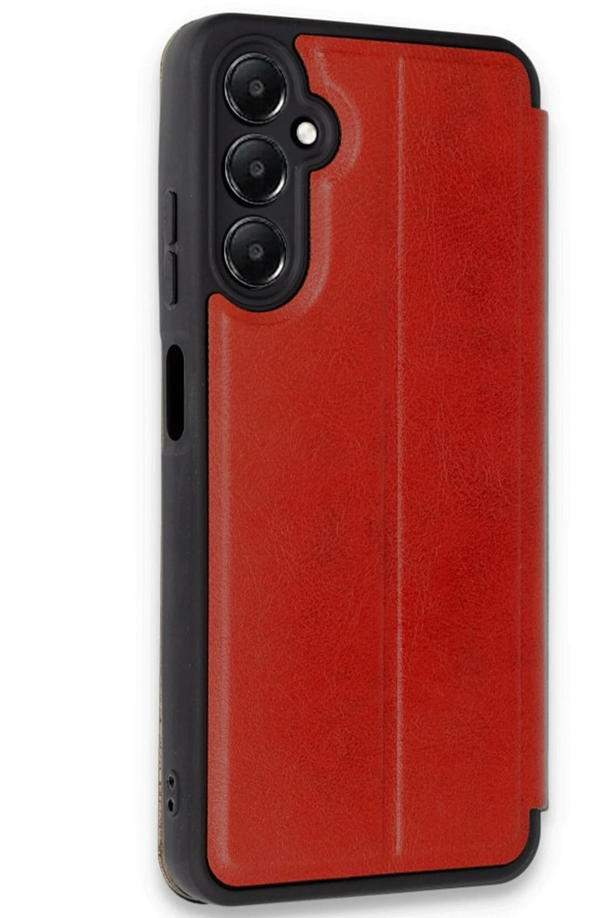 Newface Samsung Galaxy A26 Kılıf Flip Cover - Kırmızı