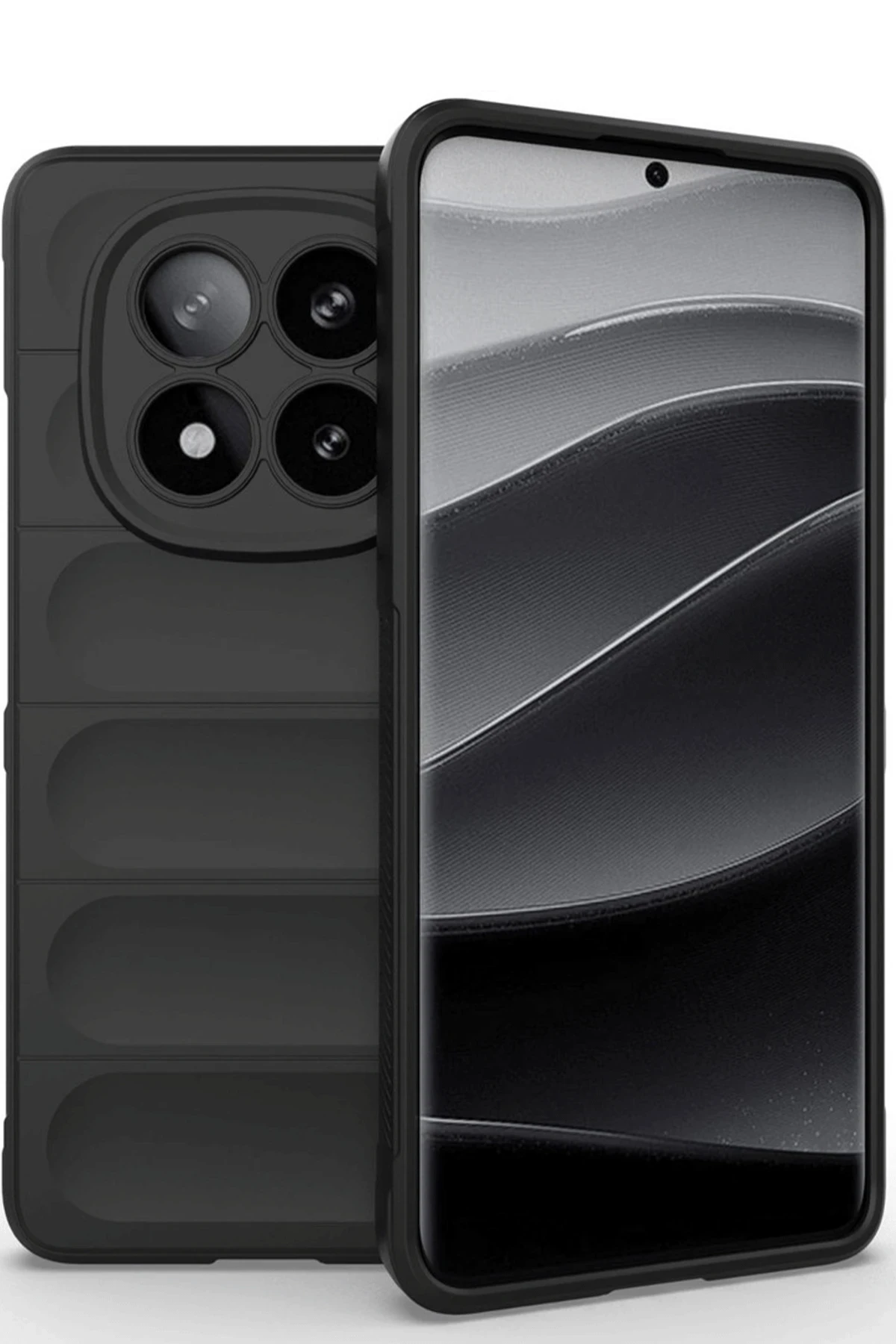 Newface Xiaomi Redmi Note 14 Pro 5G Kılıf Optimum Silikon - Siyah