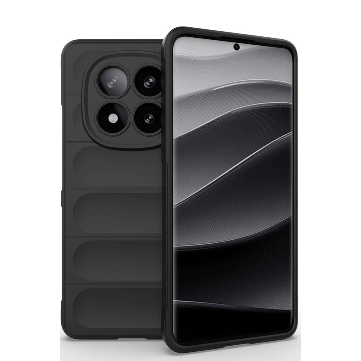 Newface Xiaomi Redmi Note 14 Pro 5G Kılıf Optimum Silikon - Siyah — görsel 7