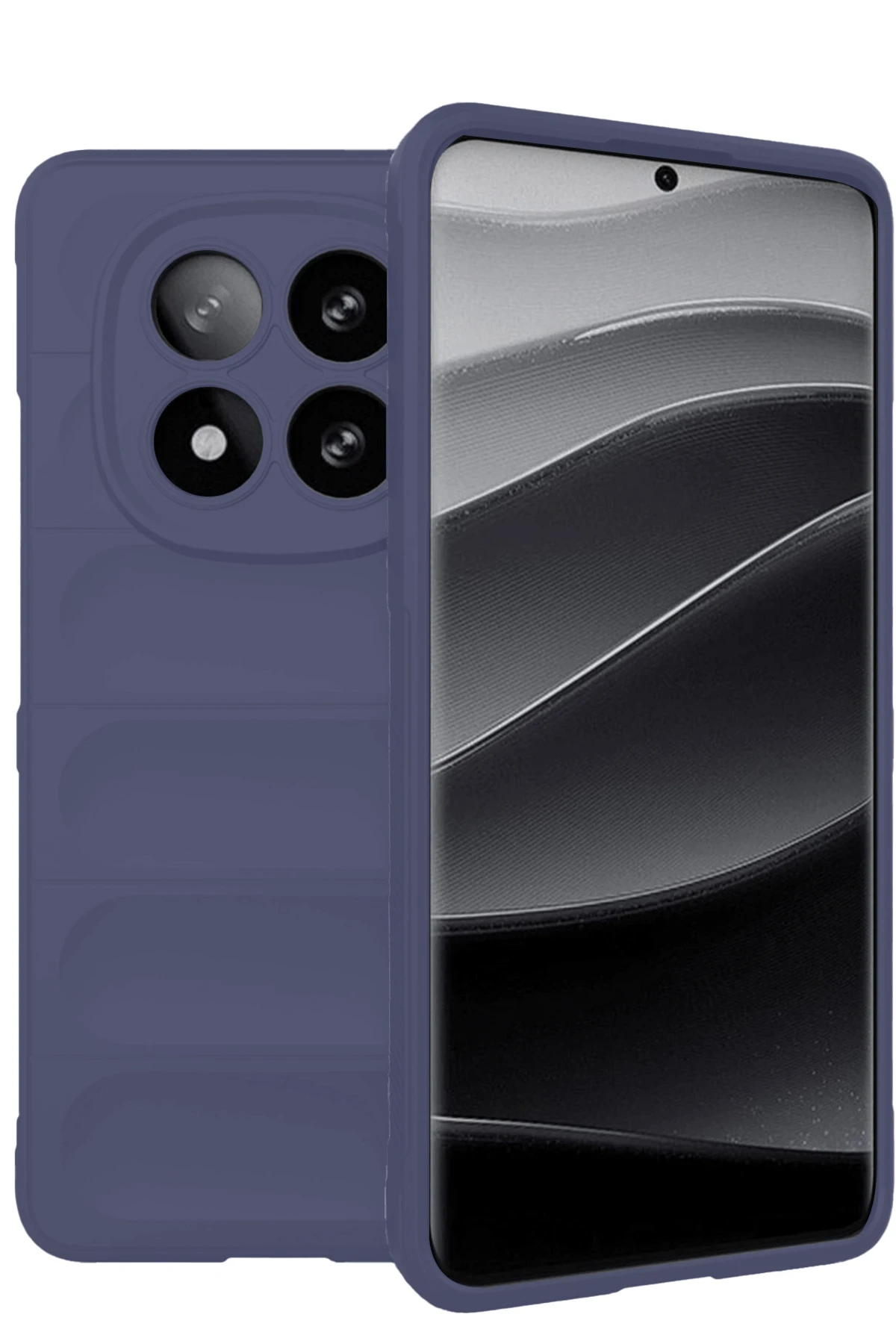Newface Xiaomi Redmi Note 14 Pro 5G Kılıf Optimum Silikon - Lacivert