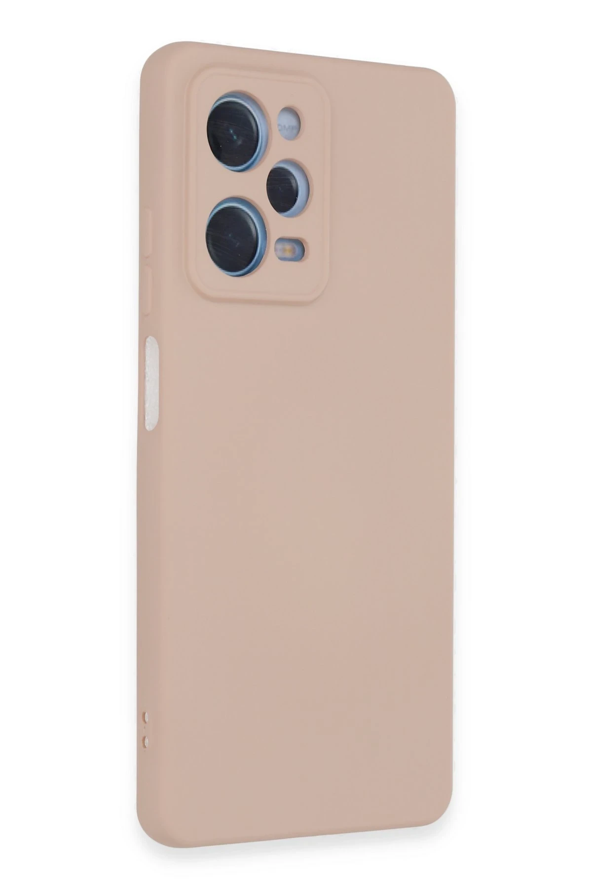 Newface Xiaomi Redmi Note 12 Pro 5G Kılıf Nano içi Kadife Silikon - Pudra