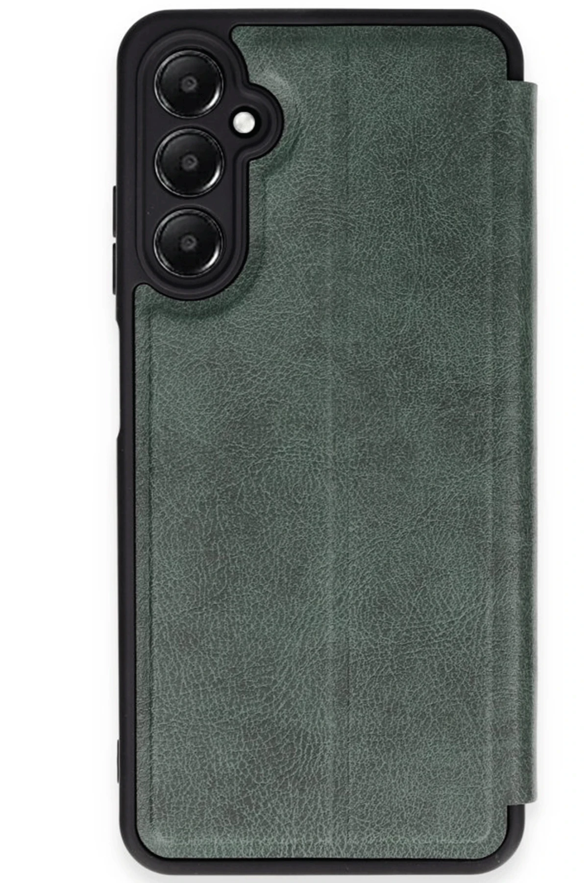 Newface Samsung Galaxy A36 Kılıf Flip Cover - Koyu Yeşil