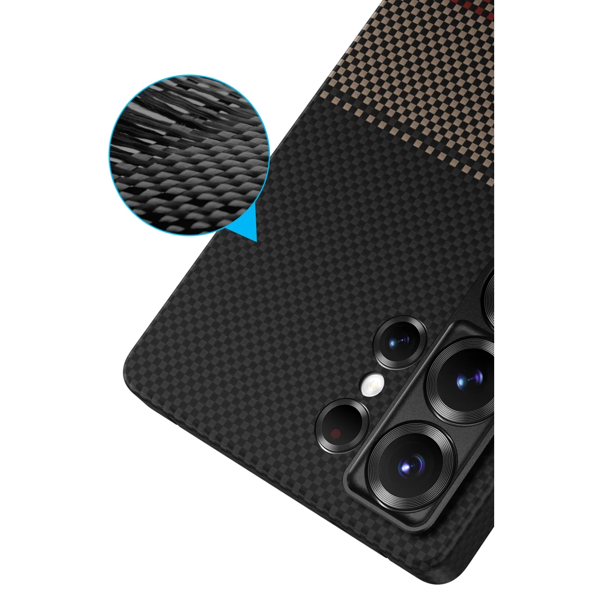 Keephone Samsung S25 Ultra Kevlar Seanova Magsafe Kılıf - Sunrise