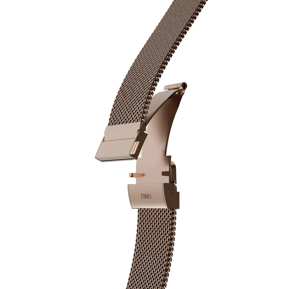 Uniq Apple Watch Ultra 41mm Dante Pro Çelik Örgü Kordon - Rose