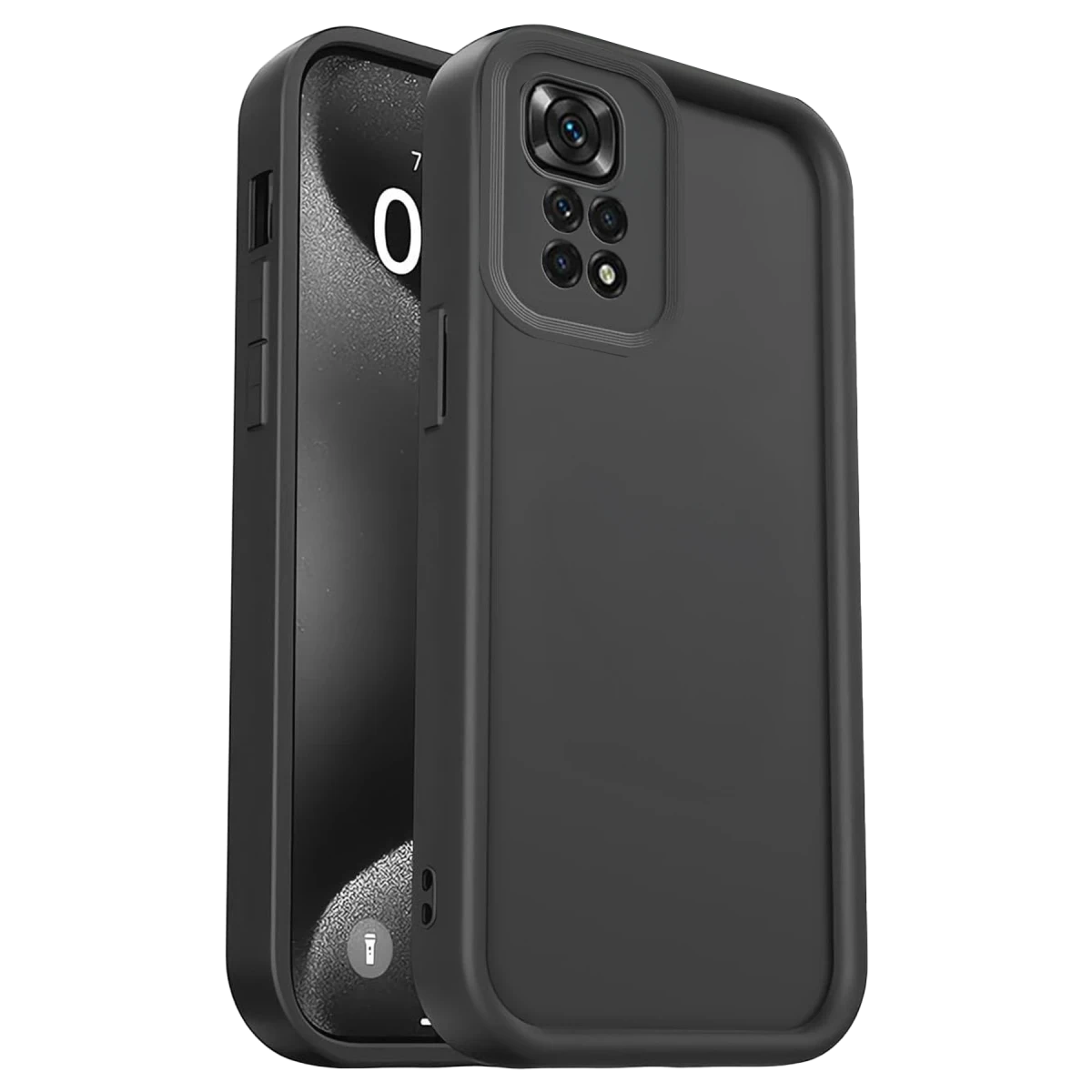 Newface Xiaomi Redmi 10 2022 Kılıf Viera Silikon - Siyah — görsel 2