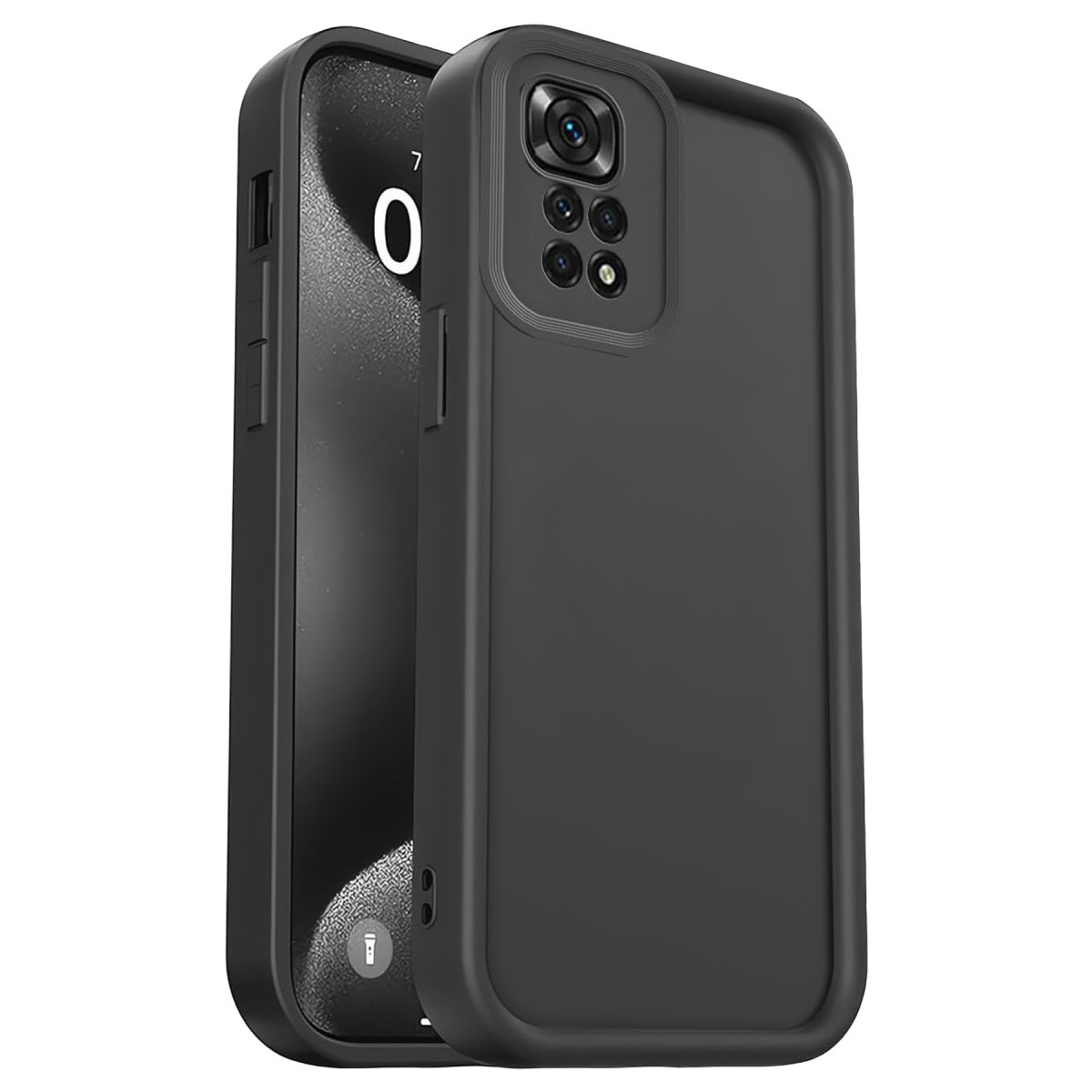 Newface Xiaomi Redmi 10 2022 Kılıf Viera Silikon - Siyah — görsel 3