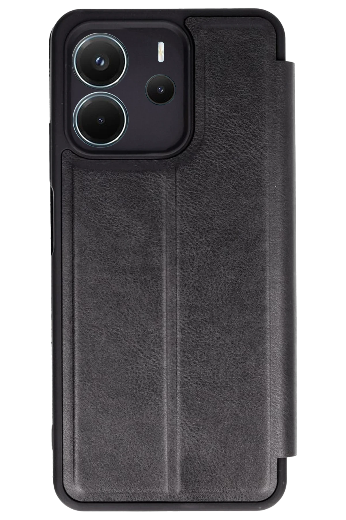 Newface Xiaomi Redmi Note 14 4G Kılıf Flip Cover - Siyah
