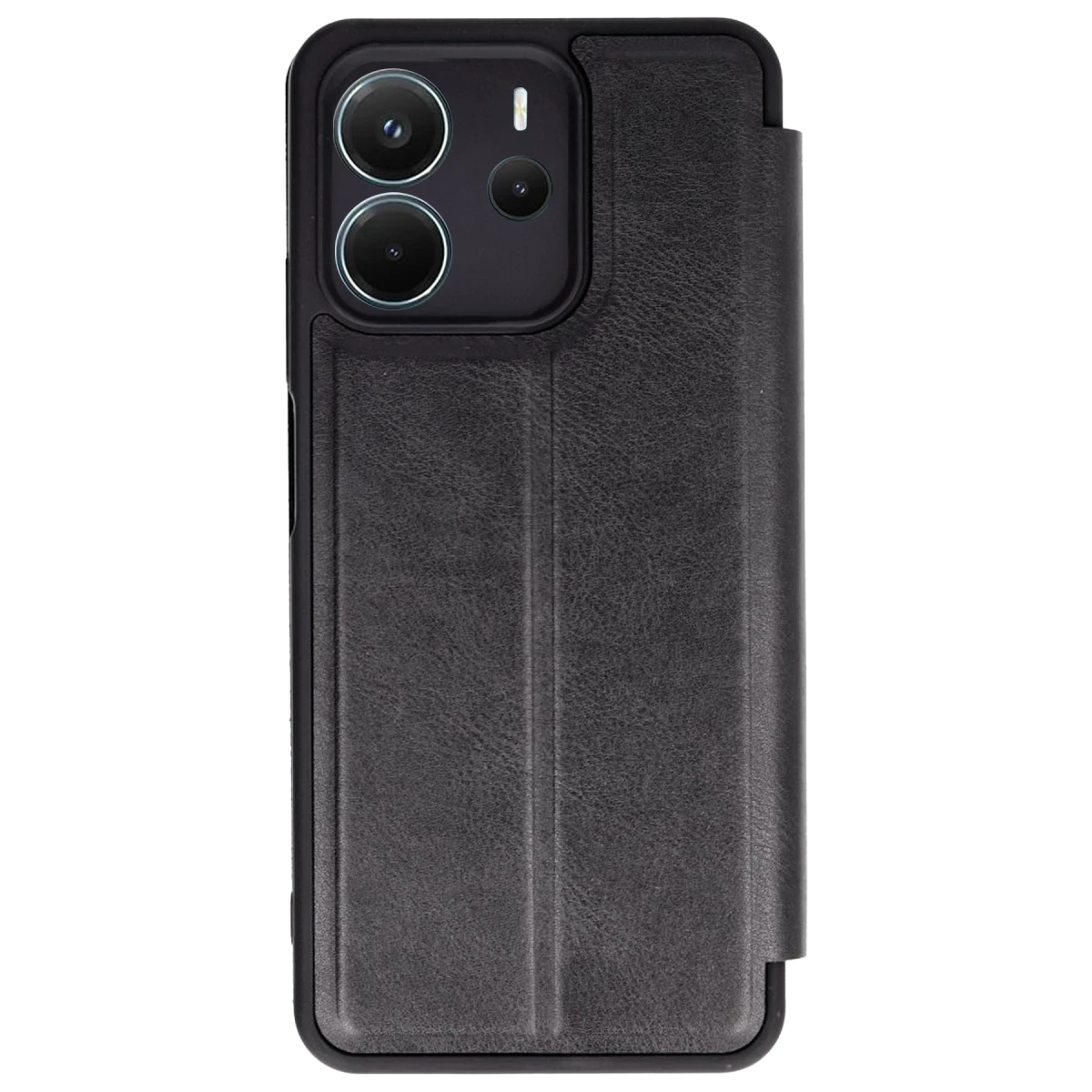 Newface Xiaomi Redmi Note 14 4G Kılıf Flip Cover - Siyah — görsel 4
