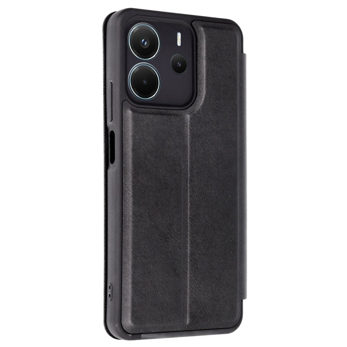Newface Xiaomi Redmi Note 14 4G Kılıf Flip Cover - Siyah — görsel 8