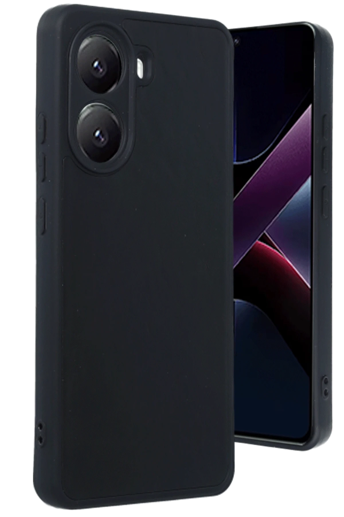 Newface Xiaomi Poco X7 Pro Kılıf Aras Deri Kapak - Siyah