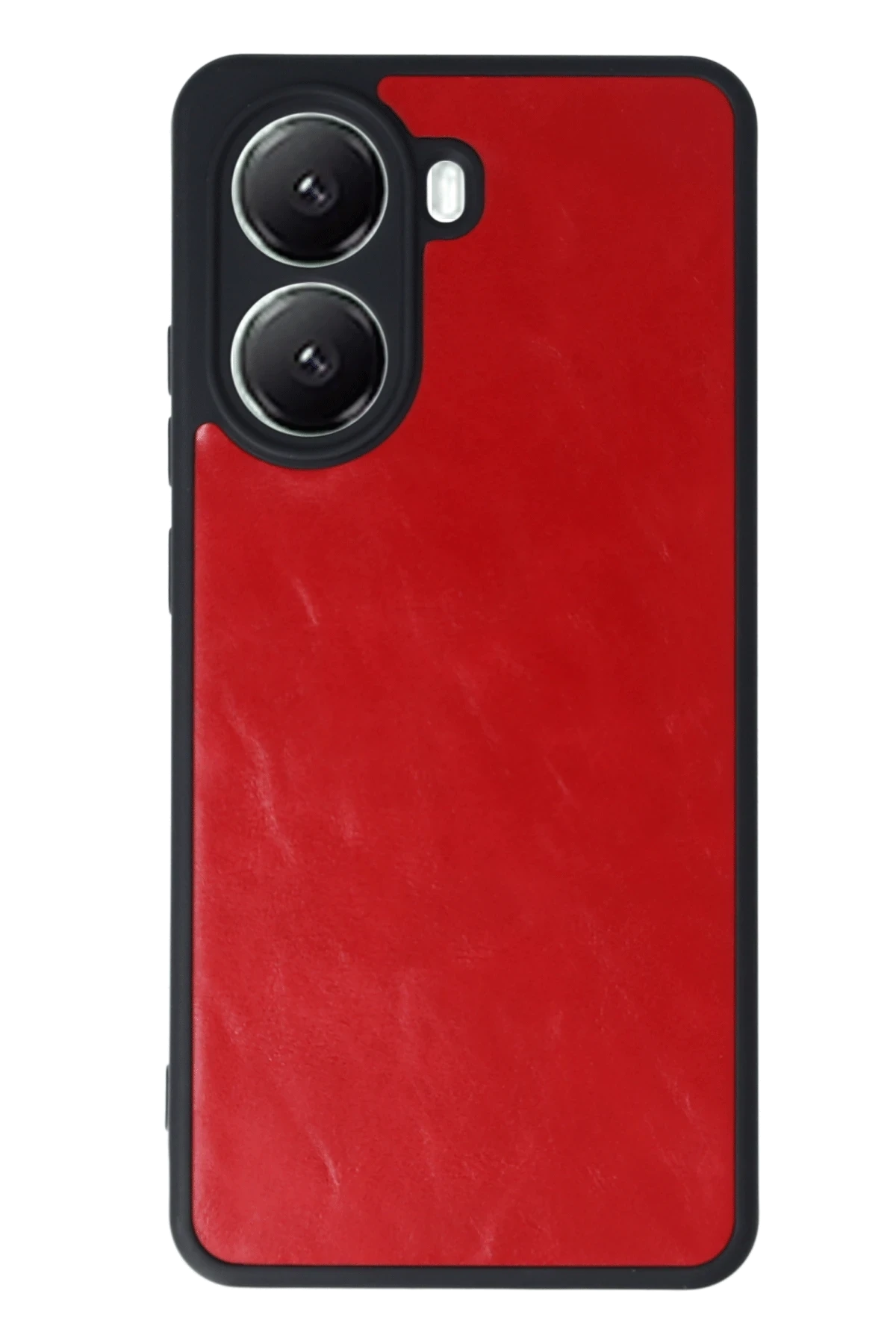 Newface Xiaomi Poco X7 Pro Kılıf Aras Deri Kapak - Kırmızı