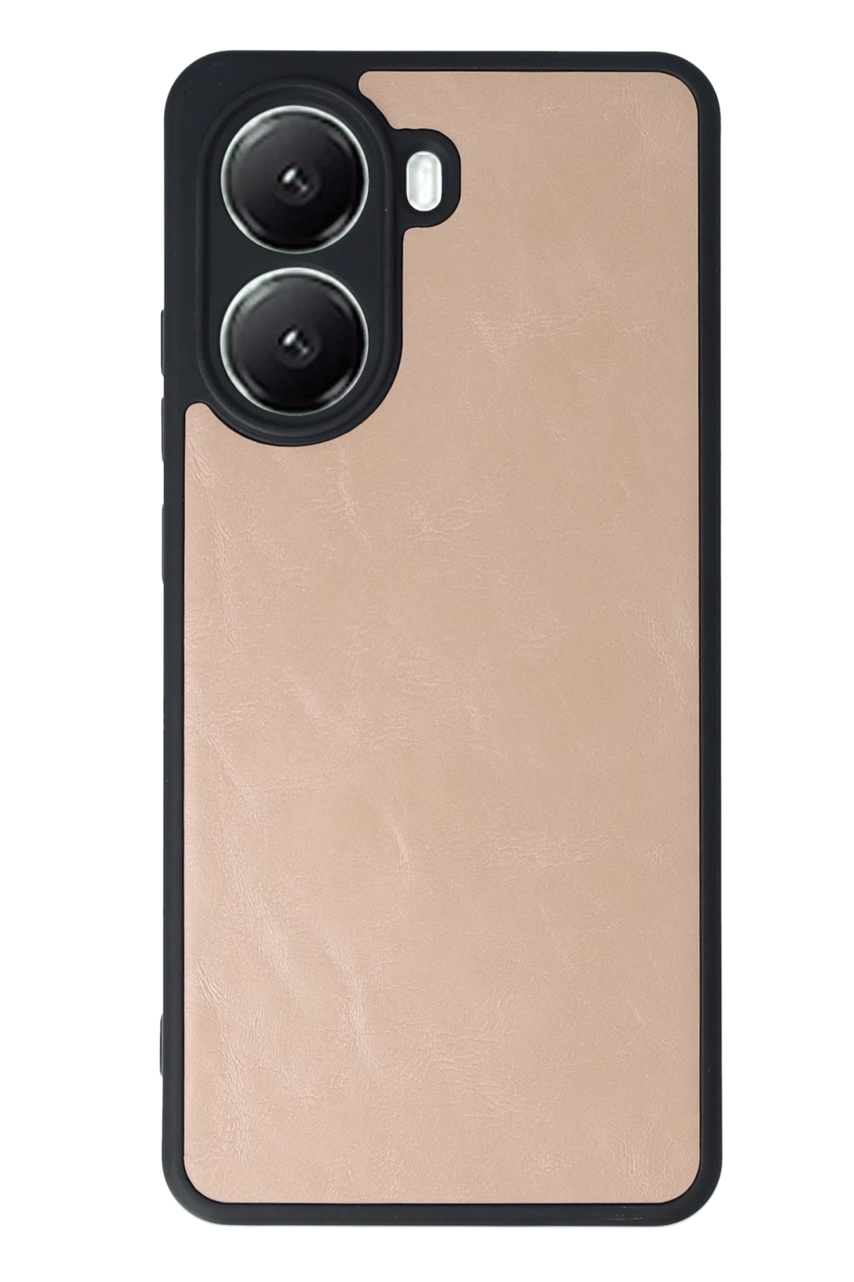 Newface Xiaomi Poco X7 Pro Kılıf Aras Deri Kapak - Pudra