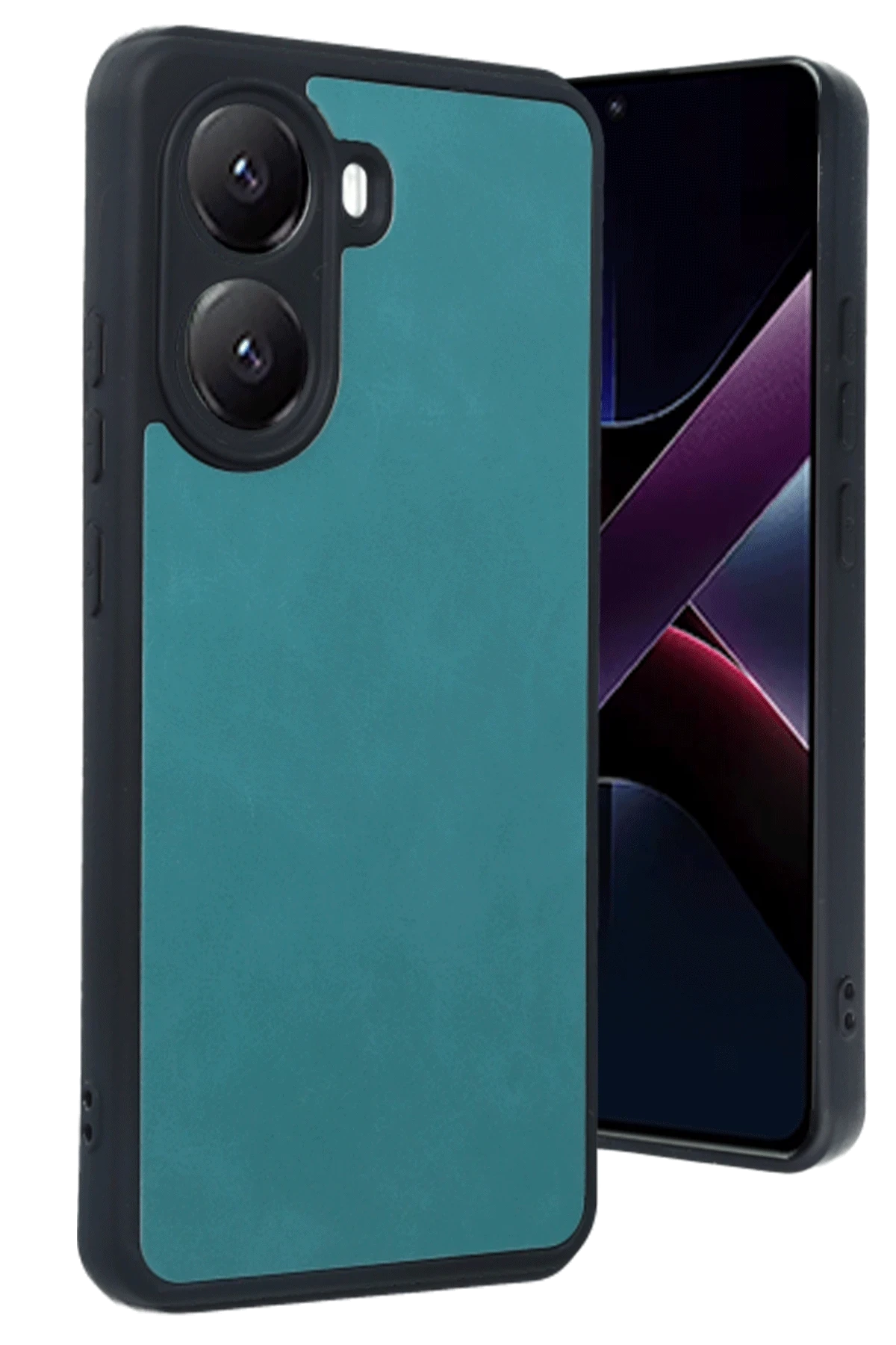Newface Xiaomi Poco X7 Pro Kılıf Aras Deri Kapak - Açık Yeşil