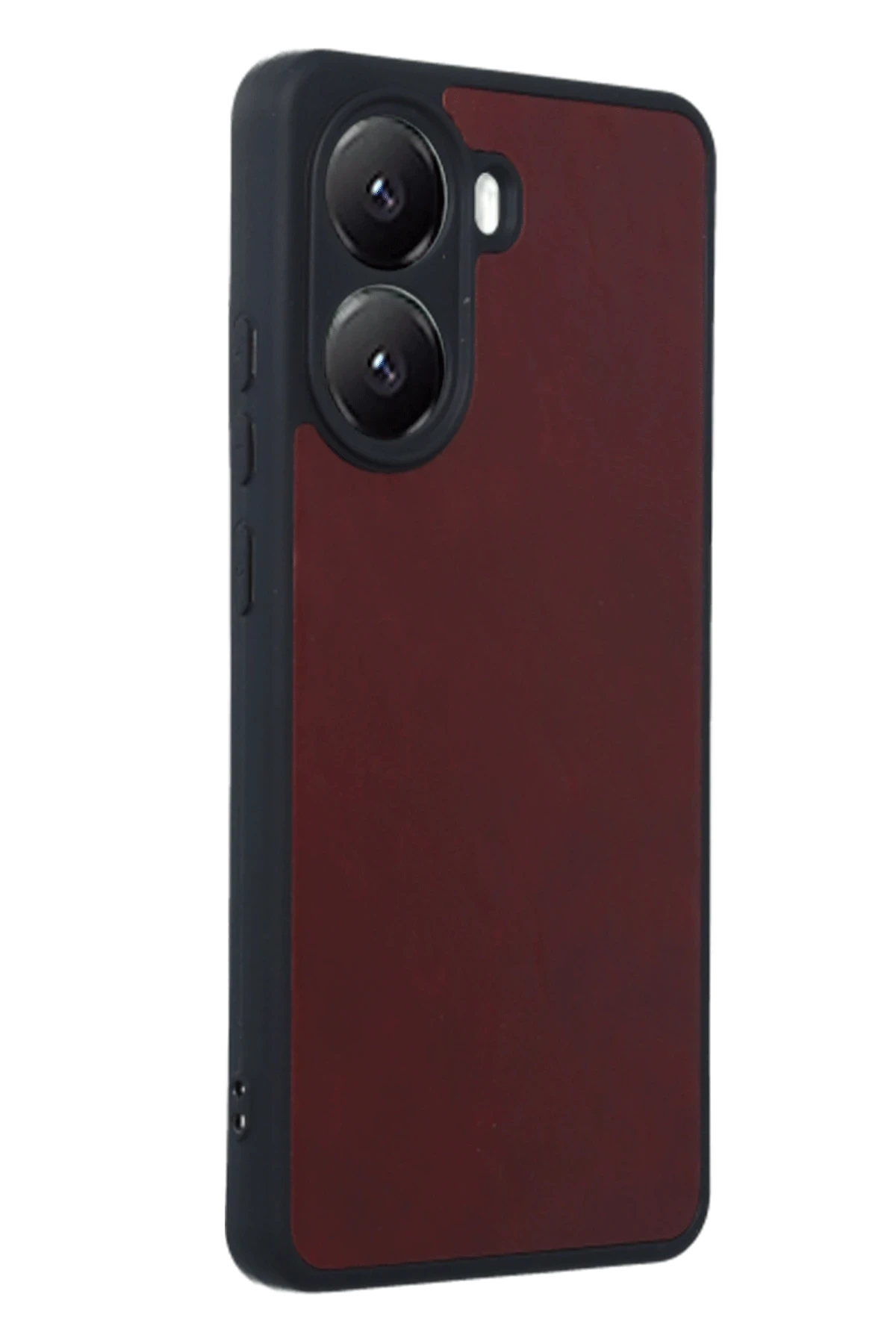 Newface Xiaomi Poco X7 Pro Kılıf Aras Deri Kapak - Bordo