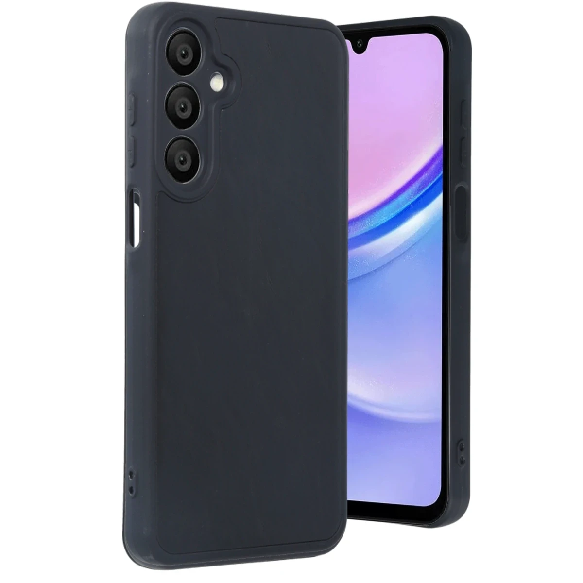 Newface Samsung Galaxy A16 5G Kılıf Aras Deri Kapak - Siyah — görsel 4
