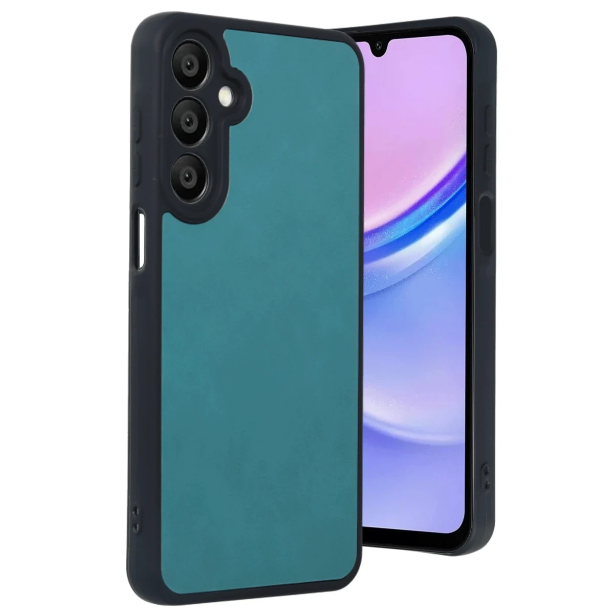 Newface Samsung Galaxy A16 5G Kılıf Aras Deri Kapak - Açık Yeşil