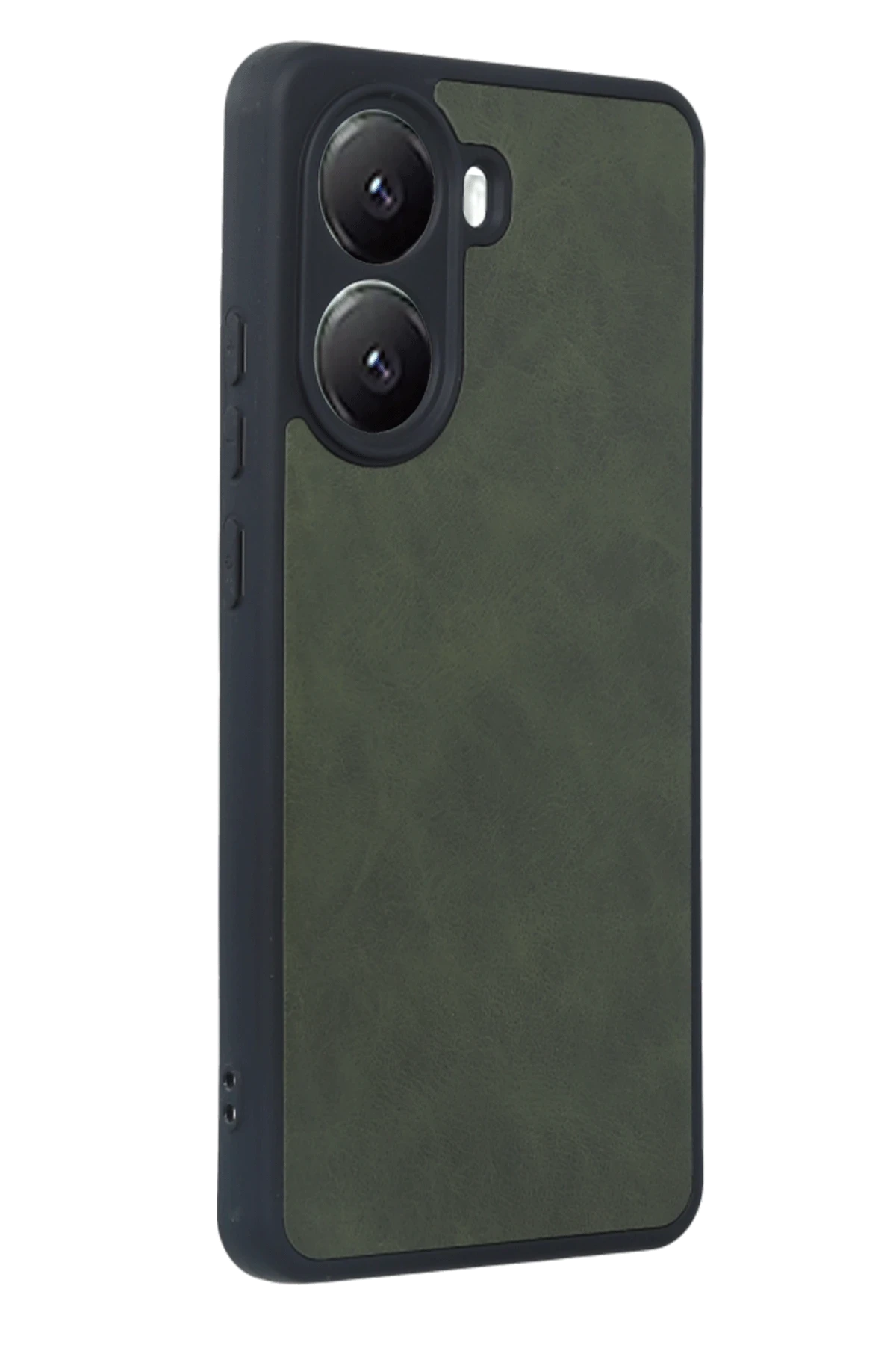 Newface Xiaomi Poco X7 Pro Kılıf Aras Deri Kapak - Koyu Yeşil