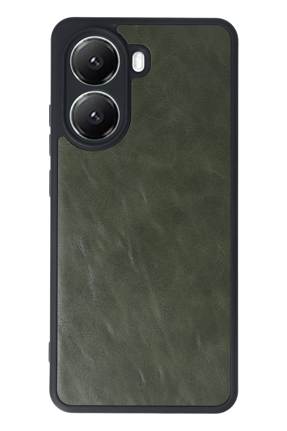 Newface Xiaomi Poco X7 Pro Kılıf Aras Deri Kapak - Koyu Yeşil