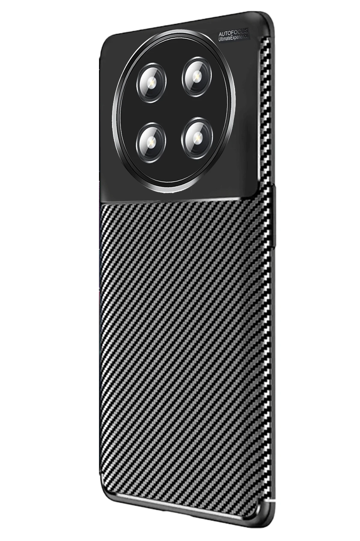 Newface Honor Magic 7 Lite Kılıf Auto Focus Karbon Kapak - Siyah — görsel 2