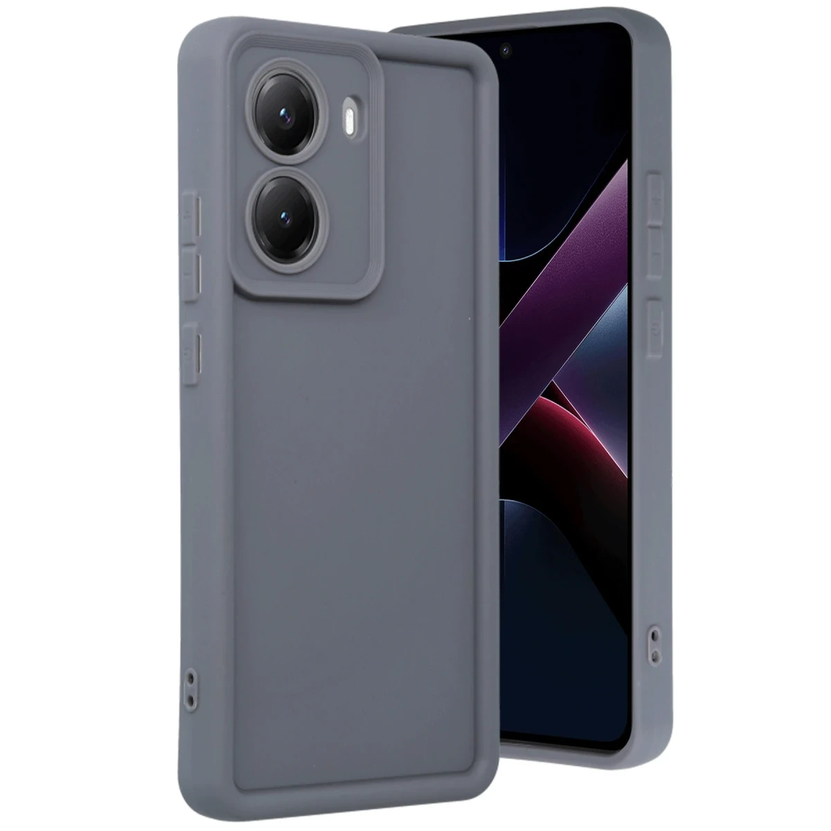 Newface Xiaomi Poco X7 Pro Viera Silikon - Gri — görsel 5