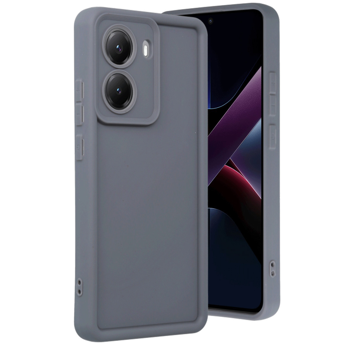 Newface Xiaomi Poco X7 Pro Viera Silikon - Gri — görsel 9