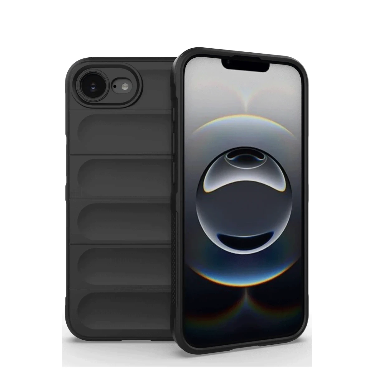 Newface Apple iPhone 16E Kılıf Optimum Silikon - Siyah — görsel 4