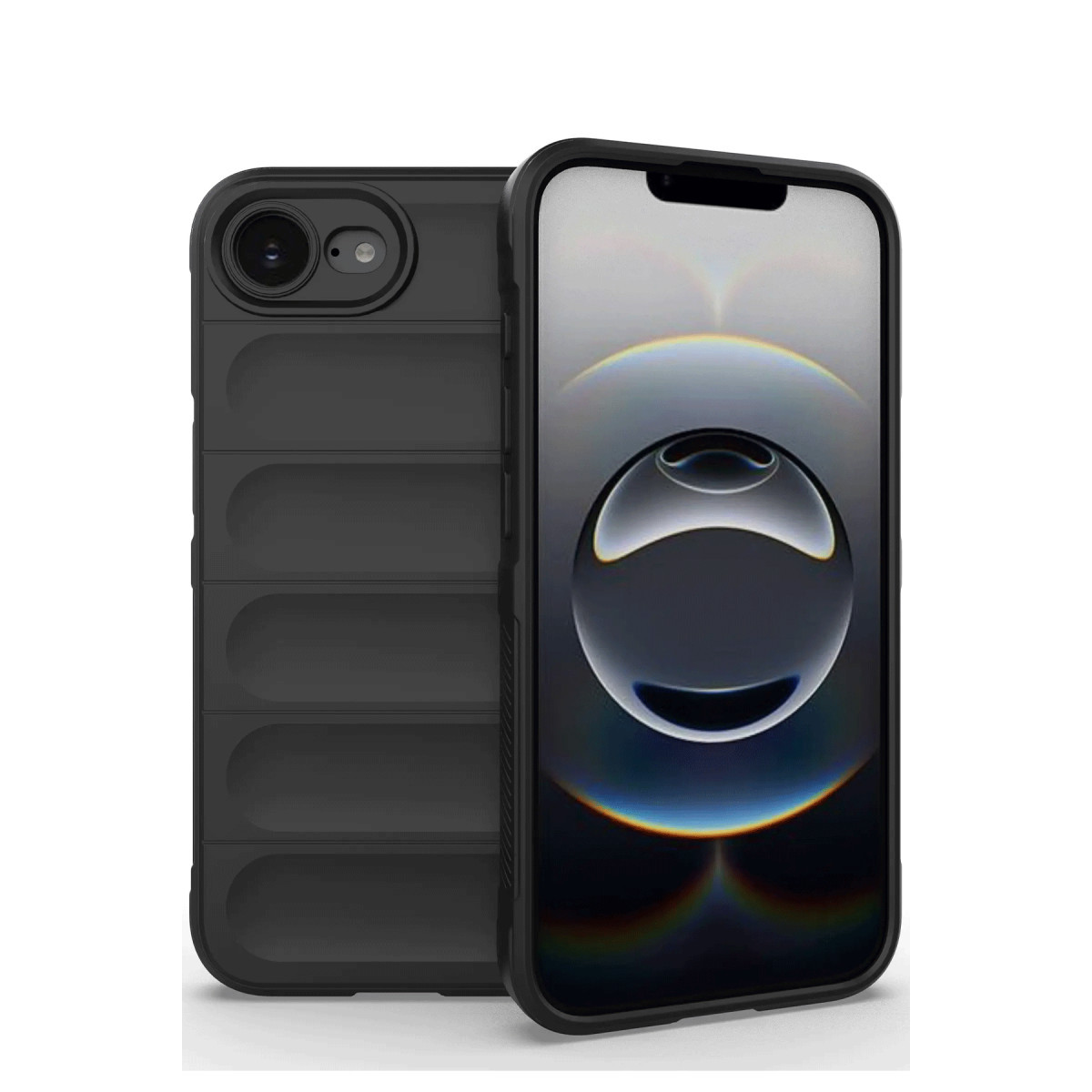Newface Apple iPhone 16E Kılıf Optimum Silikon - Siyah — görsel 7