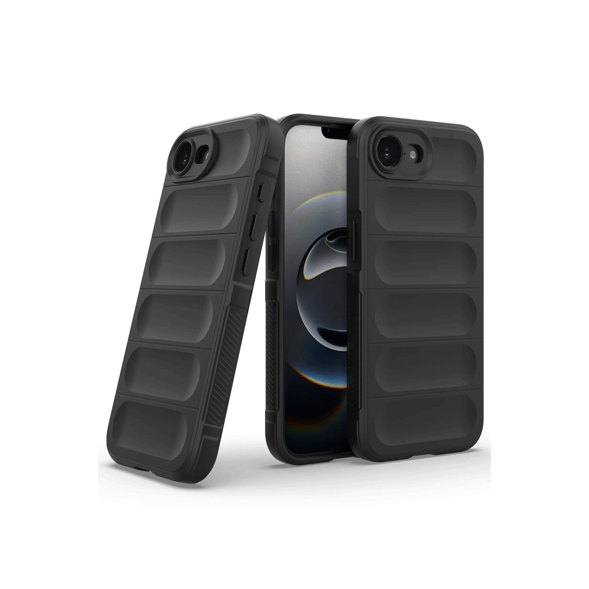 Newface Apple iPhone 16E Kılıf Optimum Silikon - Siyah — görsel 9