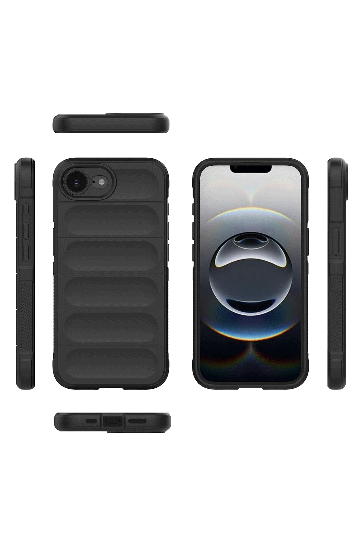 Newface iPhone 16E Kılıf Optimum Silikon - Koyu Yeşil