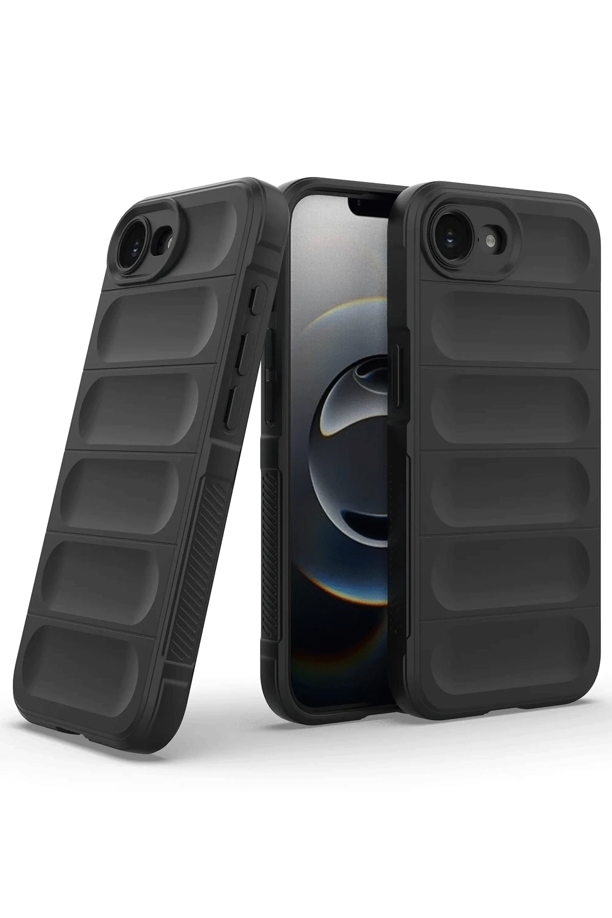 Newface iPhone 16E Kılıf Optimum Silikon - Koyu Yeşil