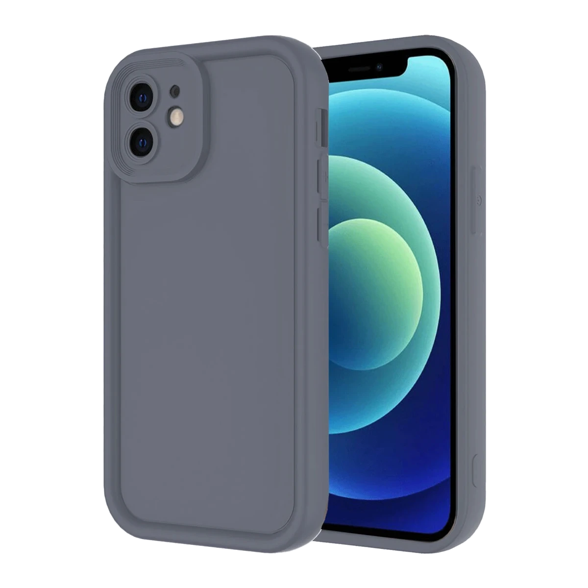 Newface Apple iPhone 11 Kılıf Viera Silikon - Gri
