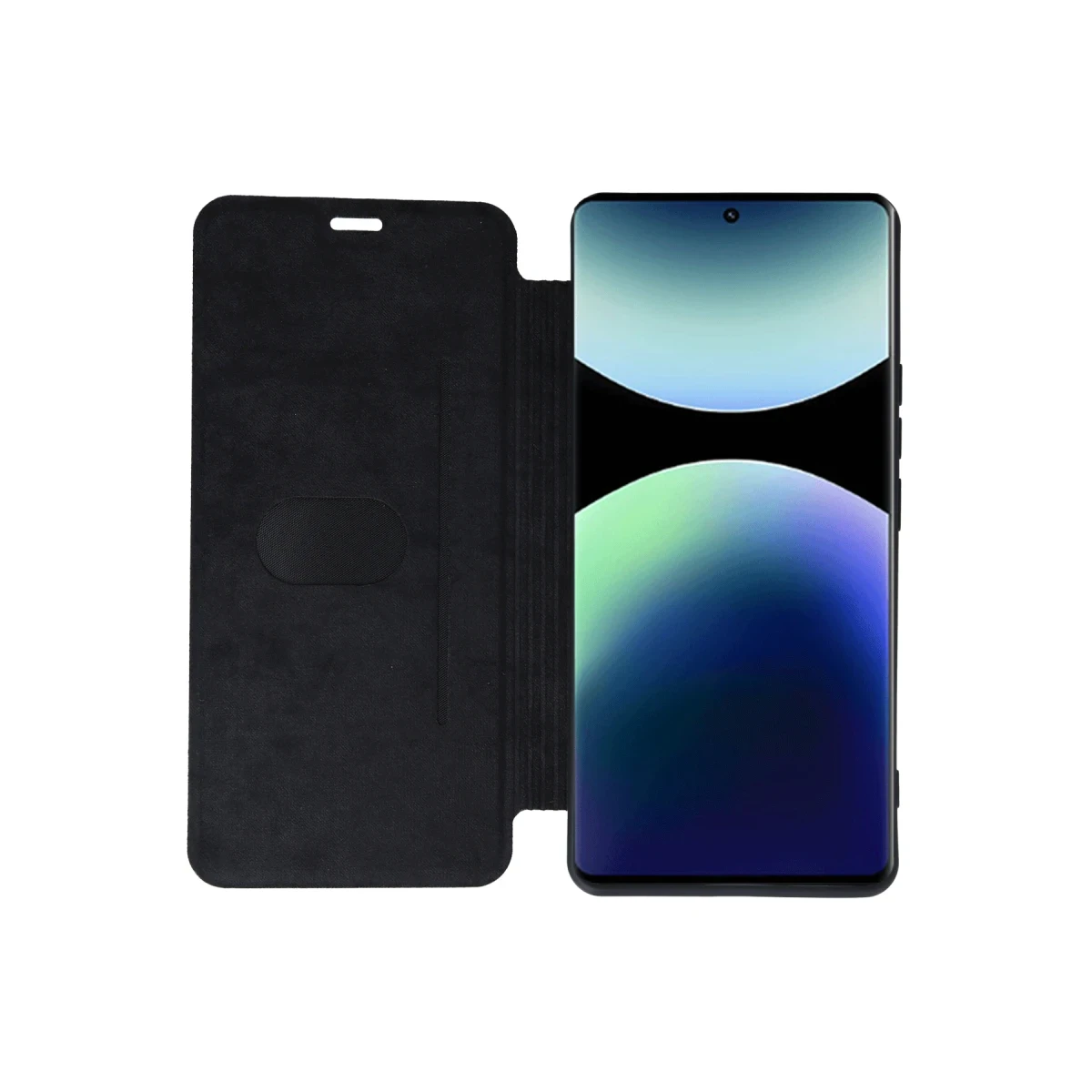 Newface Xiaomi Redmi Note 14 Pro 4G Kılıf Flip Cover - Siyah — görsel 10
