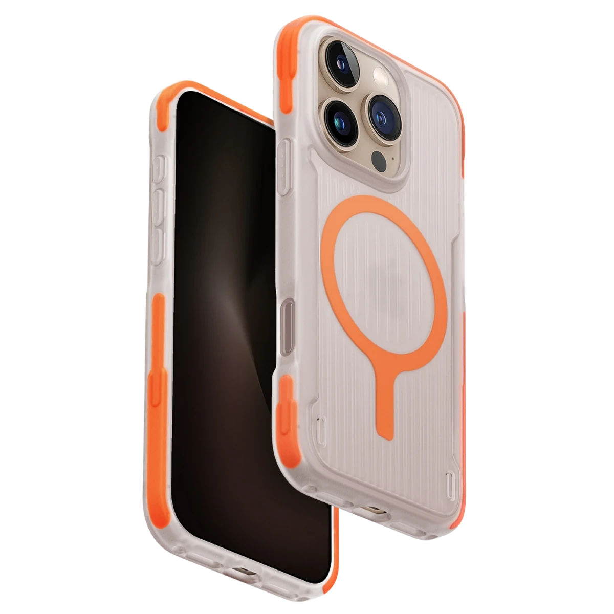 Uniq Apple iPhone 16 Pro Combat Active Magsafe Kapak - Turuncu