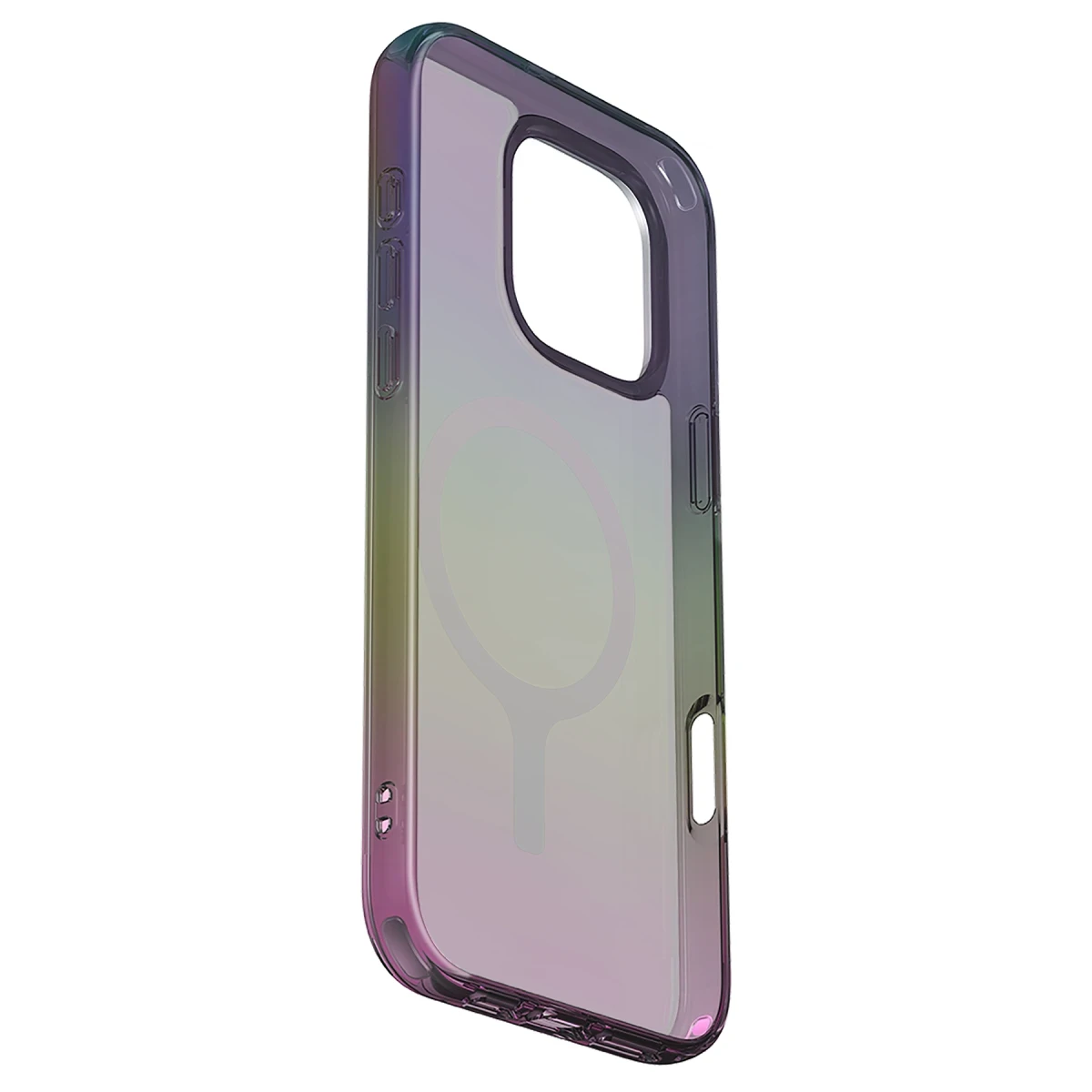 Uniq Apple iPhone 16 Pro Max Iridescia Magsafe Kapak - Dark Rainbow