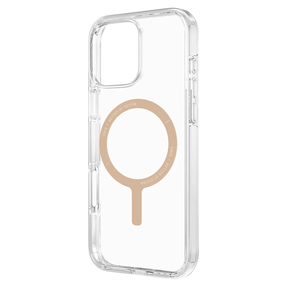 Uniq Apple iPhone 16 Pro Max Clario Magsafe Kapak - Gold