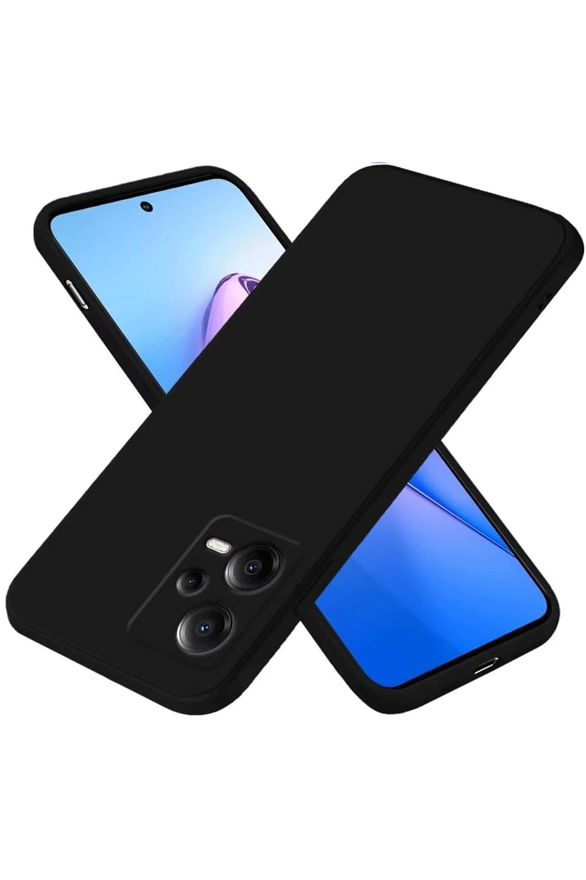 Newface Xiaomi Poco X5 5G Kılıf First Silikon - Siyah