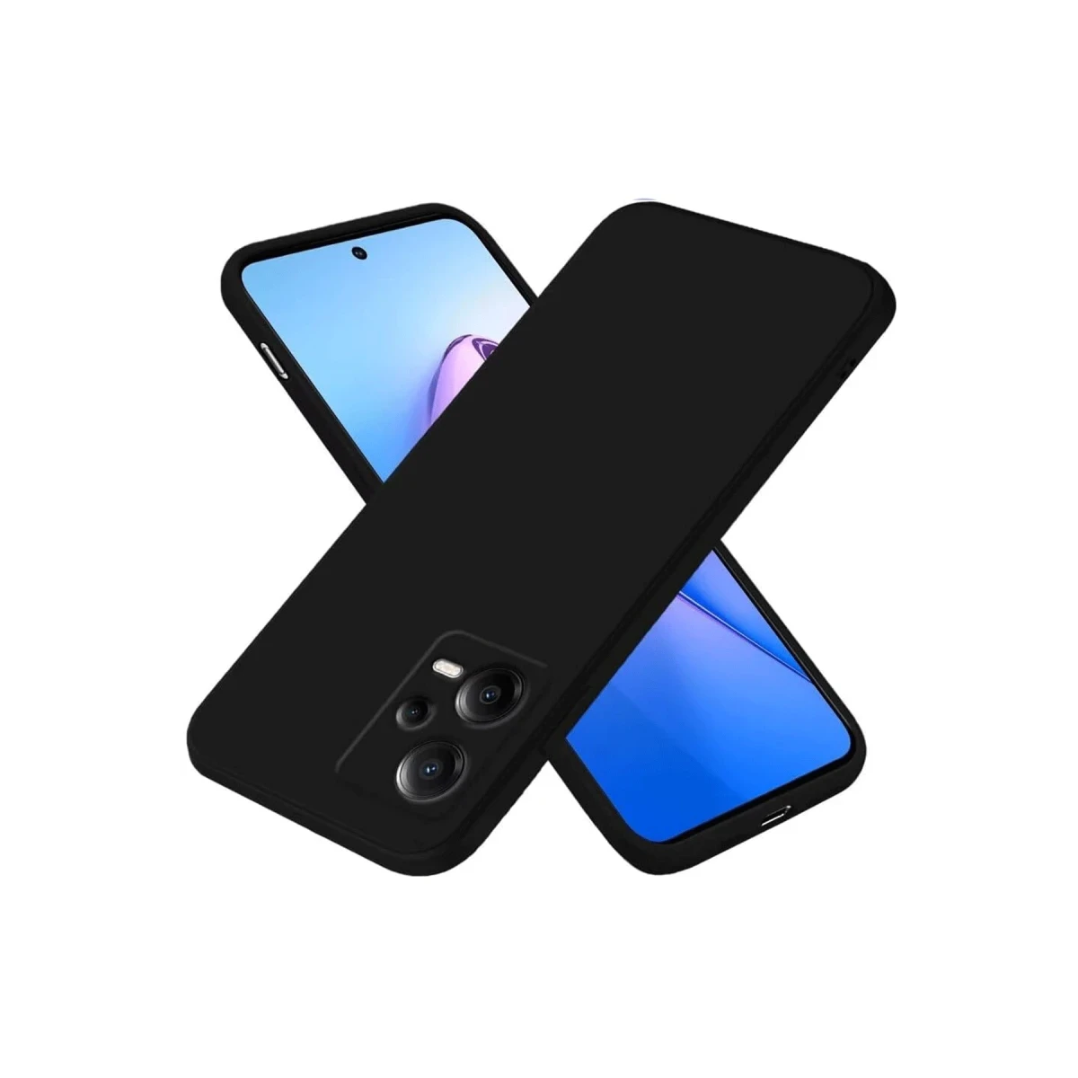 Newface Xiaomi Poco X5 5G Kılıf First Silikon - Siyah — görsel 5