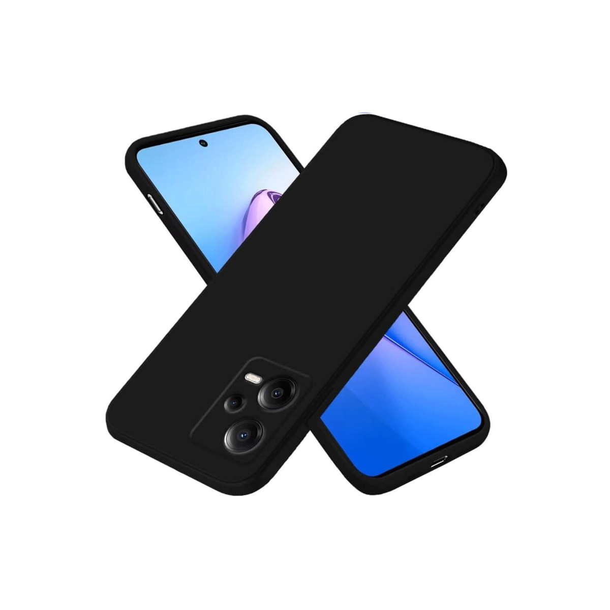 Newface Xiaomi Poco X5 5G Kılıf First Silikon - Siyah — görsel 8
