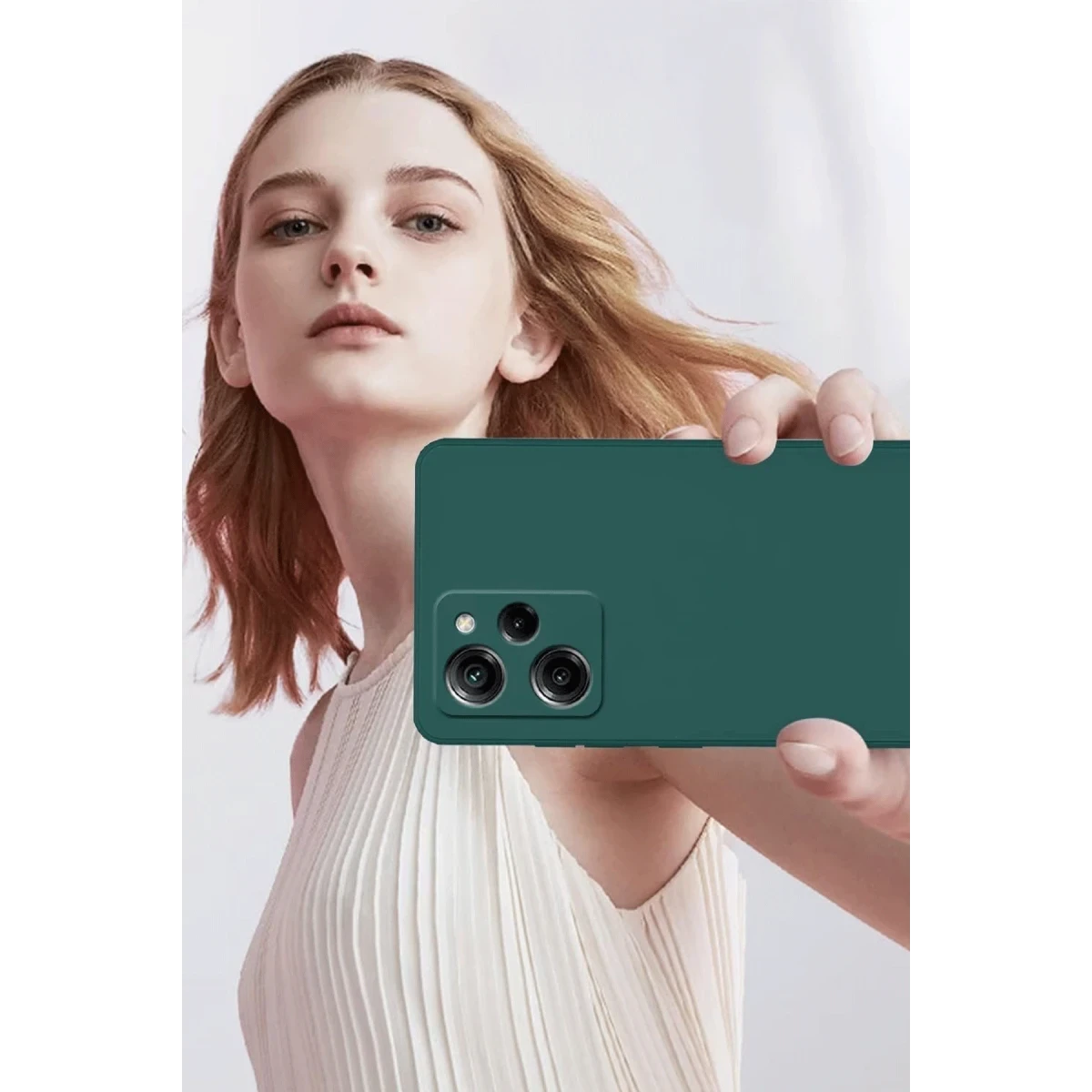 Newface Xiaomi Poco X5 5G Kılıf First Silikon - Siyah — görsel 6
