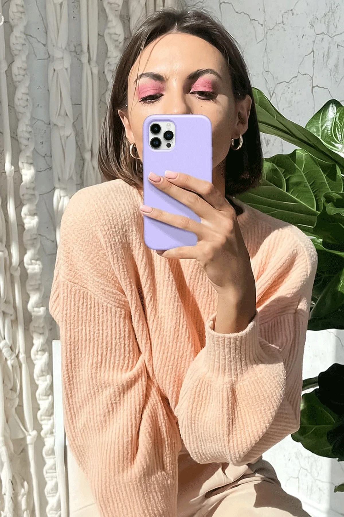 Newface iPhone 12 Pro Max Kılıf First Silikon - Siyah