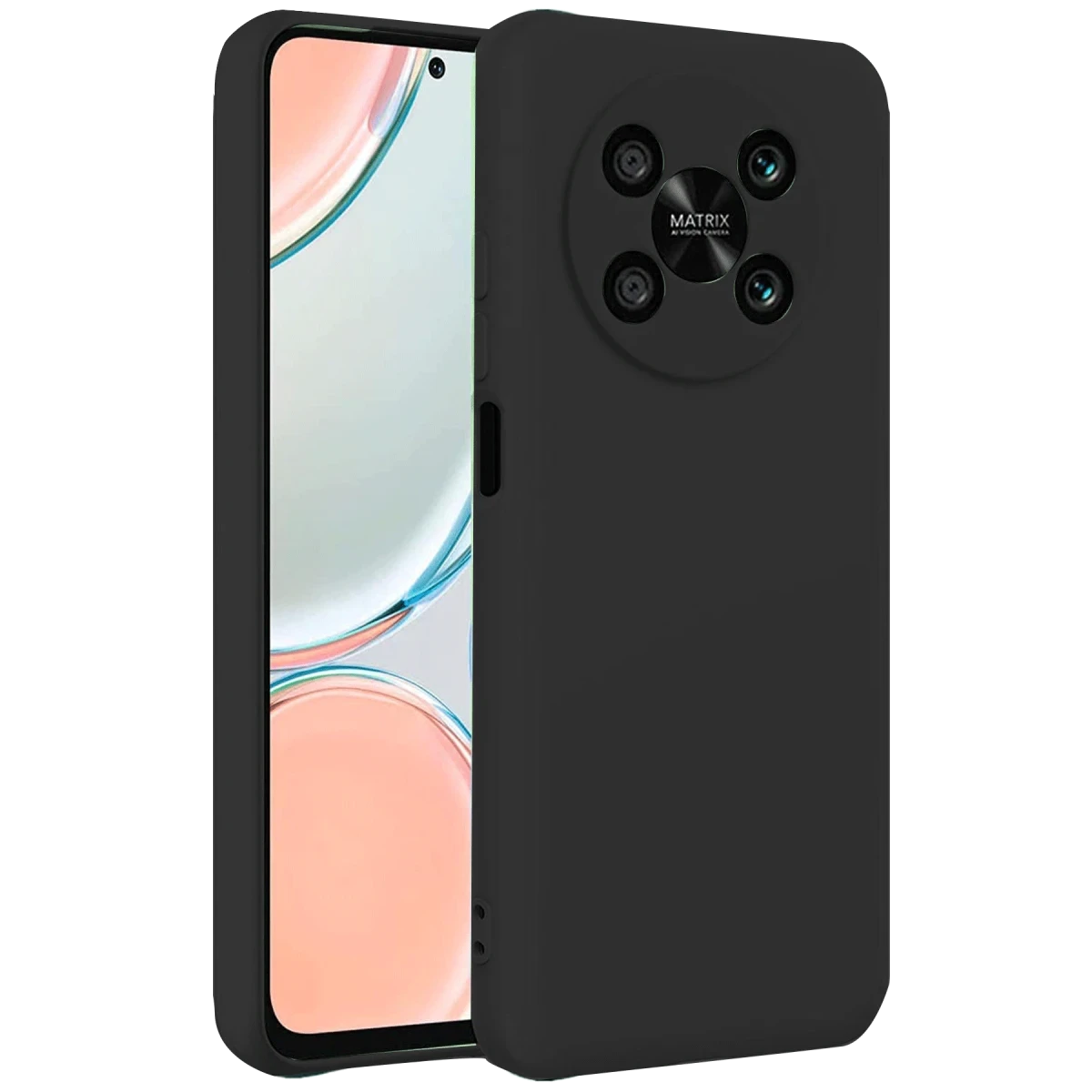 Newface Huawei Nova Y90 Kılıf First Silikon - Siyah — görsel 5