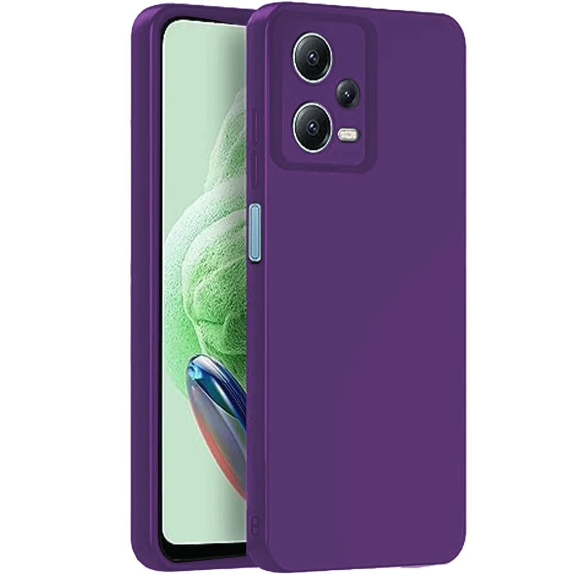 Newface Xiaomi Redmi Note 12 Pro 5G Kılıf Nano içi Kadife Silikon - Mor