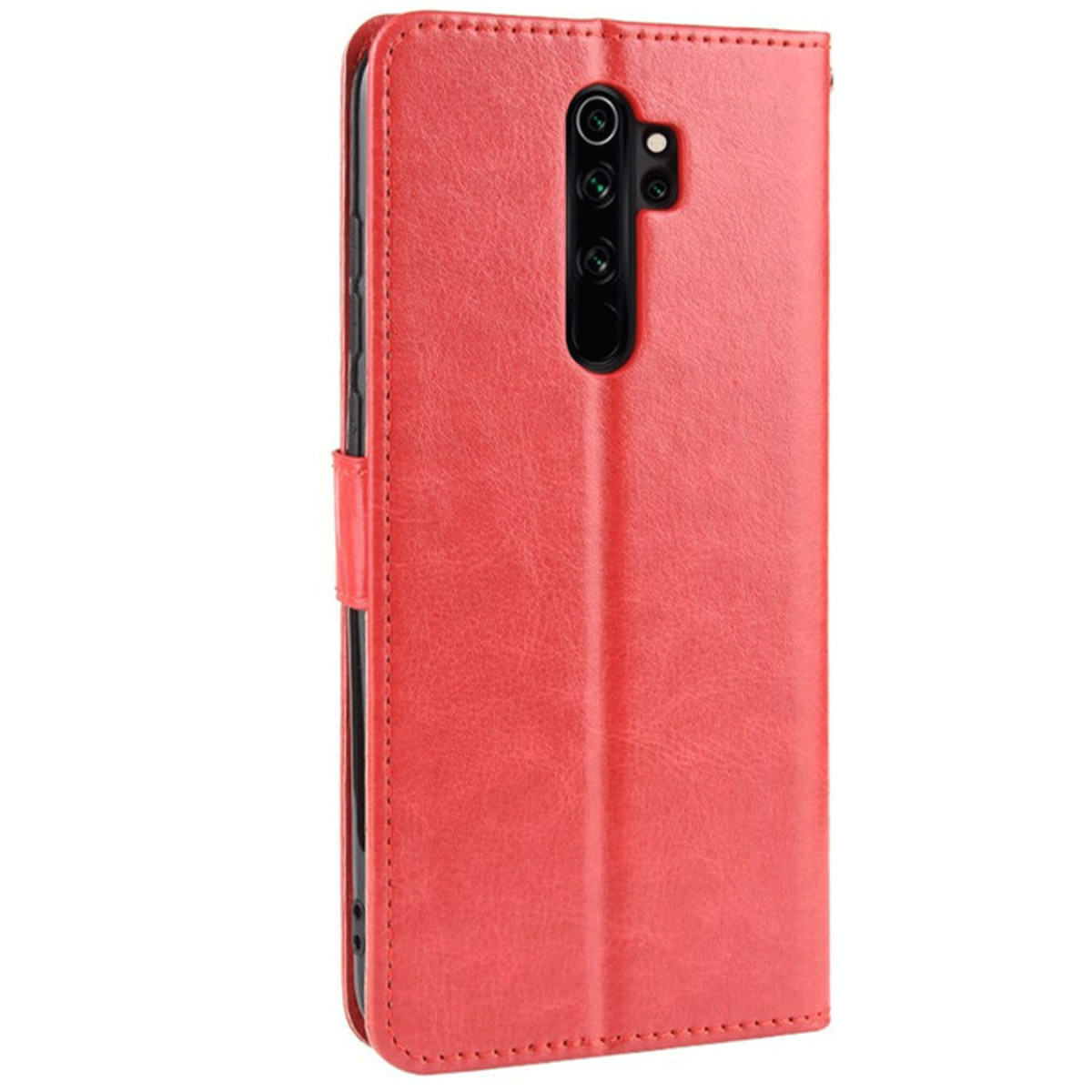 Newface Xiaomi Redmi Note 8 Pro Kılıf Trend S Plus Kapaklı Kılıf - Kırmızı — görsel 10