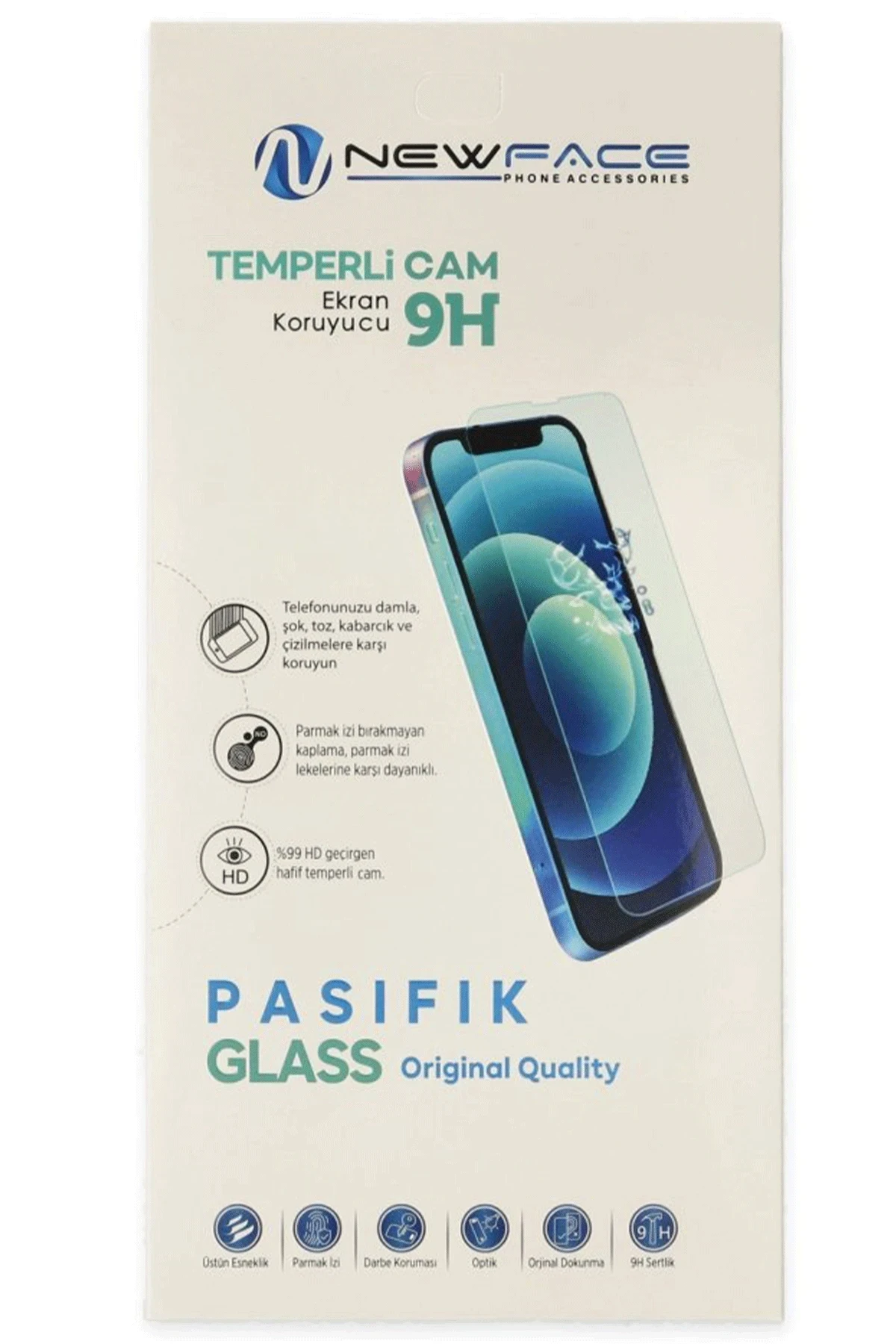 Newface Apple iPhone 16 Pasifik Cam Ekran Koruyucu — görsel 3
